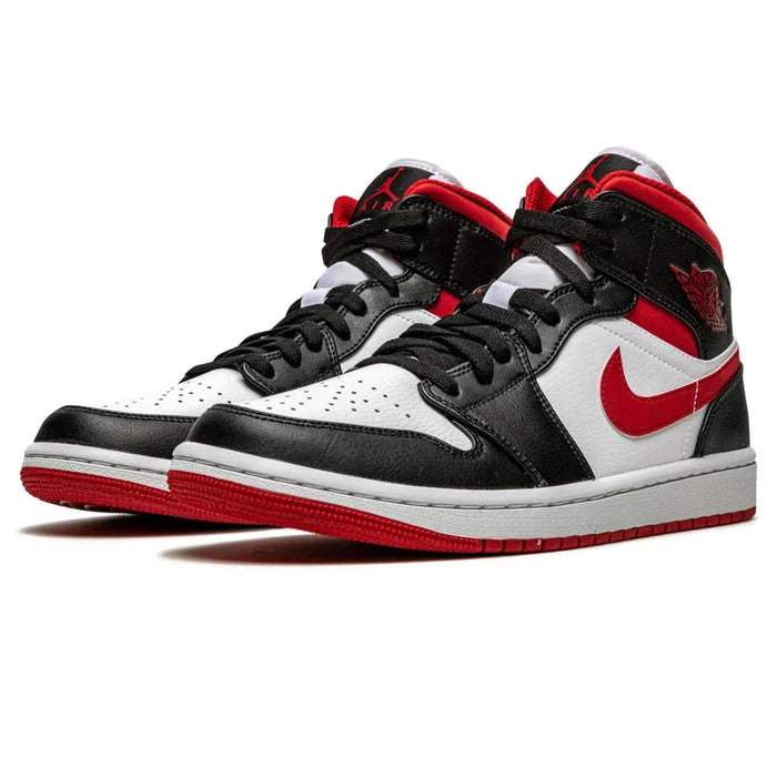 Nike Air Jordan 1 Mid Black Gym Red