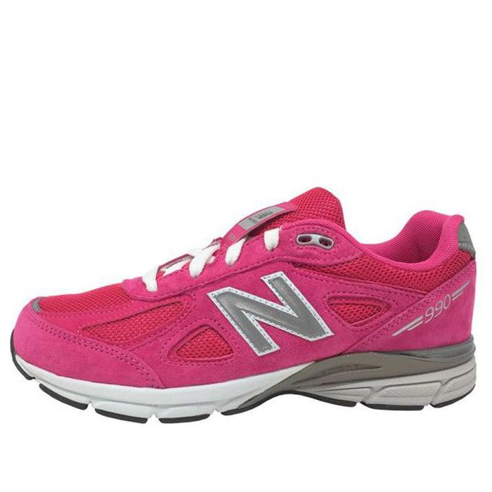 New Balance 990v4 Kid 'Pink Silver' KJ990PEG