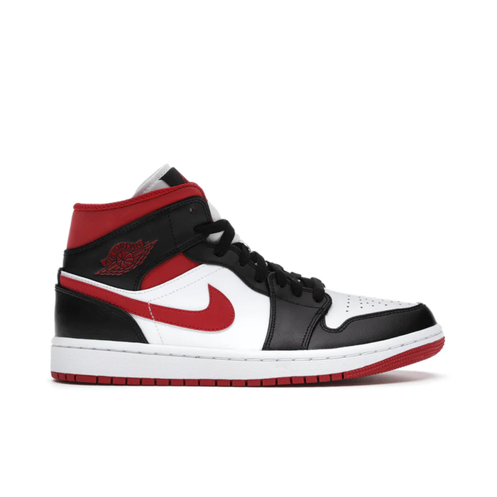 Nike Air Jordan 1 Mid Black Gym Red